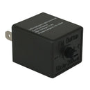 3-Pin Speed Adjustable LED Steering Light Flasher Electronic Relay