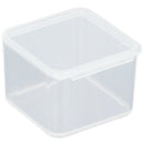 Transparent Plastic Small Square Boxes,Packaging Storage Box,With Lid For J