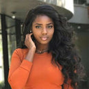 Black Curly Wavy Brazilian Remy Human Hair Body Wave Lace Front Human Hair Wig D