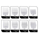 8pcs/Set Guide Combs for Hair Clippers Trimmers with 8 Different Size Great for