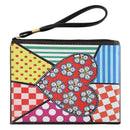DIY Heart Special Shape Diamond Painting Women Wristlet Purse Zipper Clutch