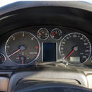 Chrome Speedometer Gauge Dial Ring Instrument Panel Ring Fit for A3 8L A4 8
