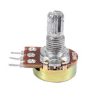 2 Pcs B200K 200K ohm Single Linear Taper Rotary Potentiometers G7J6