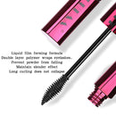 Black eyelashes women silk fiber eyelash 4D mascara makeup waterproof extensioME