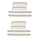 4 Sets Guitar String Bridge Slotted Saddle Nut Bone For Acoustic Guitar