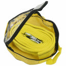 4M Heavy Duty 5 Ton Car Tow Cable Towing Pull Rope Strap Hooks Van Road Rec