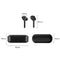 Wireless Earbuds, In-ear Touch Control Sports Stereo Bluetooth Headphones