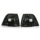 Smoked Lens Front Turn Signal No Bulb for BMW E36 318i 318ti 325i (1 Pair)