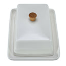 6Inch White Sushi Dish Fruit Cheese Plates Ceramic Butter Dish Compote Cuis H1D7