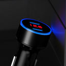 Dual Ports 3.1A USB Car Charger Lighter 12V/24V Digital LED Accessory