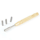 38pcs DIY Letter and Number Stamp Set for Plastics Leather Mark Tool Set