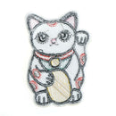 lucky cat cloth badges patch embroidered applique sewings patches clothe FT
