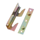 8pcs Iron Bed Fittings Connectors Brackets Joiners Hook Frame Replacement