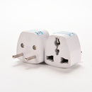 US UK AU Universal Adapter to EU AC Power EuroPlug Travel 2Pin ConverterLLJM H&L