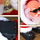 New Christmas Decorations Electric Shaking His Head Dance Santa Claus Music E4I7