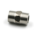 1/2" Male x 1/2" Male Hex Nipple SS 304 Threaded Pipe Fitting NPT kC %x