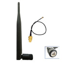 5dBi WiFi 2.4g antenna aerial RP-SMA male wireless router PCI pigtail cable %ã€Š