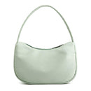 Fashion Women Handbag Nylon Simple Shoulder Shopping Bag Zip Totes (Green) A