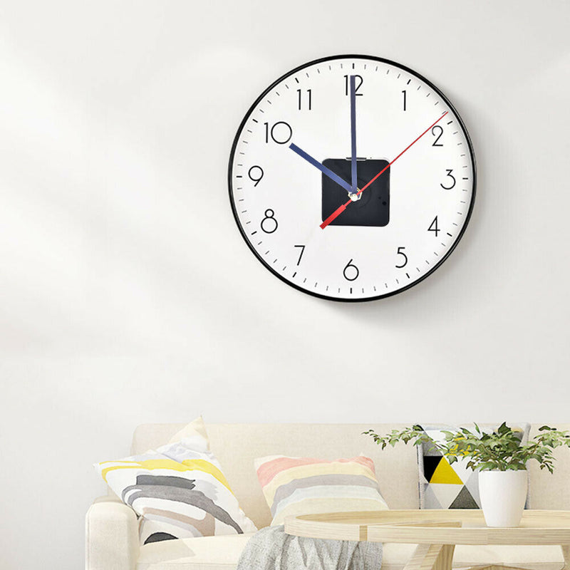 New Clock Quartz Movement Mechanism DIY Replacement Part SetRed and Black Hands*