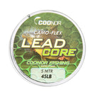 45lb 5m Leadcore Braided Camouflage Carp Fishing Line Hair Rigs Lead Core