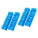4pcs Universal Woodworking Bench Vise Soft Jaw Pads Vise Protection Strip