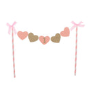 Baby Boy Girl 1st Birthday Cake Topper Cake Banner Birthday Party Cake Decor