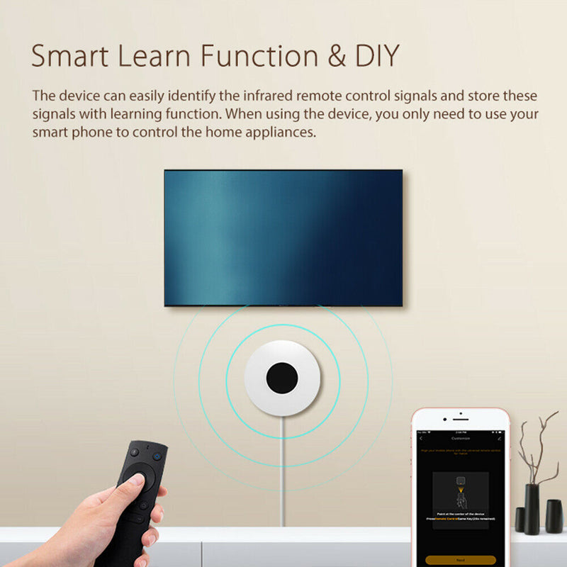 2.4G WiFi IR Remote Control Smart Remote Controller for Air Conditioner TV