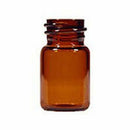 20 pack 1 ml (1/4 dram) Amber Glass Essential Oil Bottle, Orifice Reducer & cap