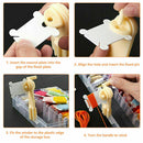 Embroidery Floss Cross Stitch Organizer Storage Box 120 Pcs Thread Bobbins Set