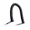 2Meters Black RJ11 4C Plug Modular Telephone Extension Phone Cord Cable Line