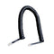2Meters Black RJ11 4C Plug Modular Telephone Extension Phone Cord Cable Line