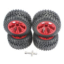 4pcs  110mm Dia. Tyres Replacement for Wltoys 12428 12428-A 12428-B 1/12 RC Cars