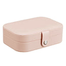 European Pu Leather Jewelry Boxes Princess Portable Storage Box Multi Layer O3K6
