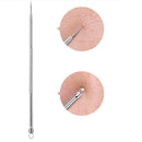 Stainless Steel Blackhead Remover Needle Acne Comedone Pimple Extractor hv2n