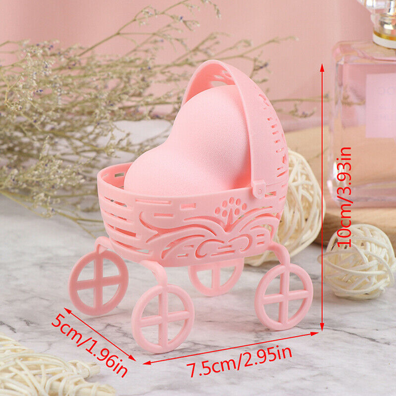1pc New Makeup Beauty Stencil Egg Puff Sponge Display Stand Drying Holder Rack