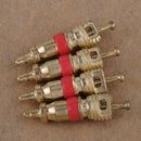 100Pcs Car Truck R134A Air Conditioning AC Valve Core Tyre Tire Stem Motorbike