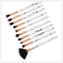 10Pcs Professional Makeup Brushes Set  Foundation Eyeshadow  makeup bursh Ew