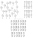 60 Pieces S M XL Hardwall Picture Frame Clock Hanger Hanging Hooks Fastener