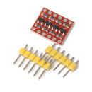 4 channel logic high conversion bidirectional shifter module 3.3 V - 5 V S2M4