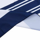 Polyester Blue and White Pinstripe Beach towel body Yoga Mat Wall Hanging T