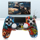 New Multicolor Silicone Case Cover with Grip Cap For Playstation PS4 Controller