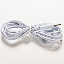 Electrotherapy Electrode Lead Wires Cable for Tens Massager 2.5mm Connection BES