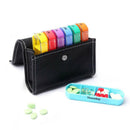 Weekly 7 Day 28 Slots Pill Box Medicine Storage Organizer Compartment Container