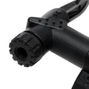 Black Mini Cycling Bike Air Pump Portable Bicycle Tire Inflator Compact Design