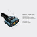 C52 HandsFree Quick Charge 2 USB Port Fast Car Charger TYPE-C Fasting Charge