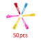 50pcs Multicolor Plastic Duckbill Positioning Hairpin DIY Hair Tools