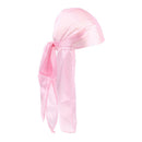 2x Unisex Trendy Color Du-Rag Wave Cap Durag Headwrap with Long Straps