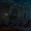 407Pcs Diy Glow In The Dark Wall Stickers Luminous Fluorescent Rould Dot Fo N9G3