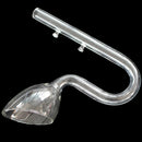 Lily Glass Tube Double Suction Cup Fixed Filter Accessories Aquarium Water