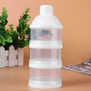 3grids Portable Milk Powder Formula Dispenser Baby Food Feeding Storage Box